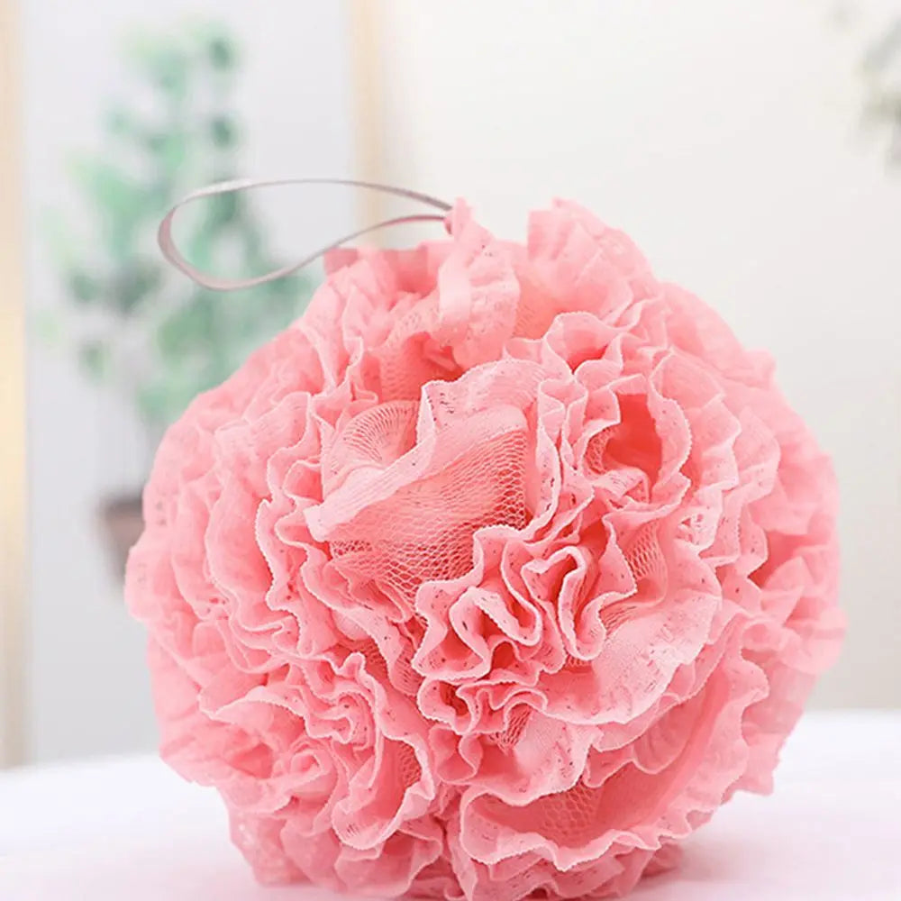 Large Size Bath Shower Loofah Pouf Body Wash Scrubber