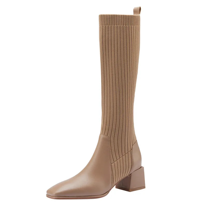 Comemore Sock Boots  Knee High