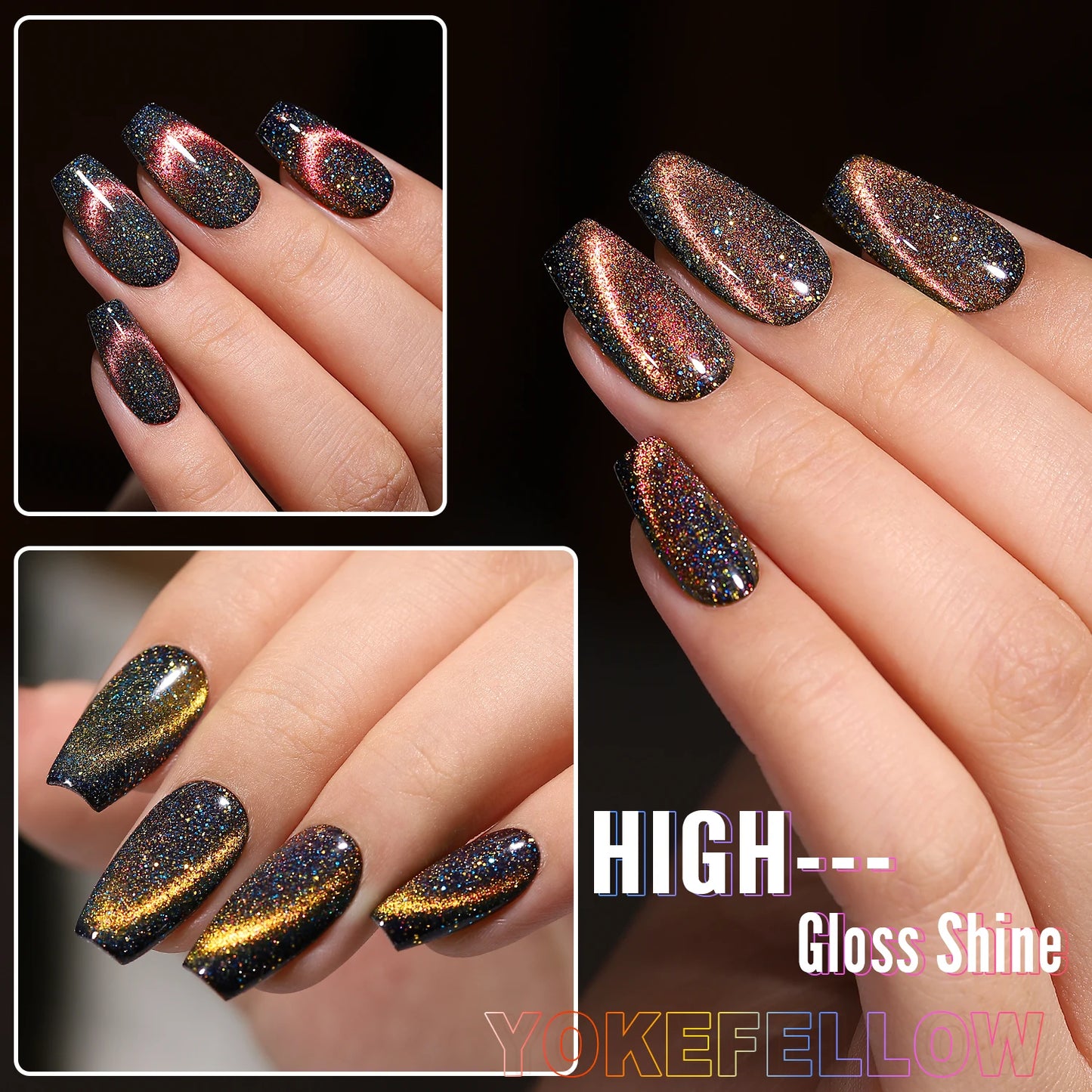 Cat Eyes Magnetic Gel Nail Polish