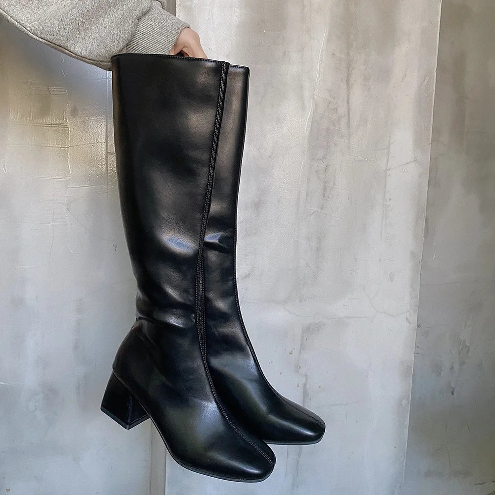 Comemore Knee-length Boots Thigh High