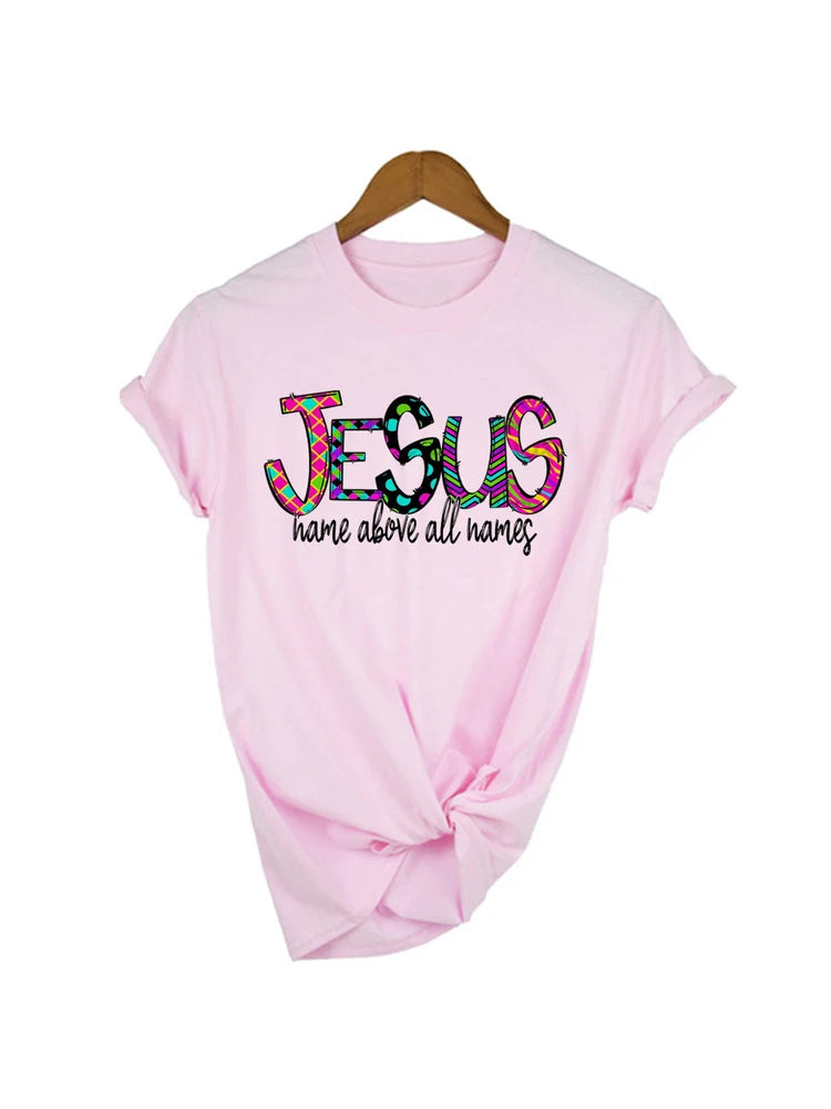 Jesus Name Above All Names Christian T-Shirt