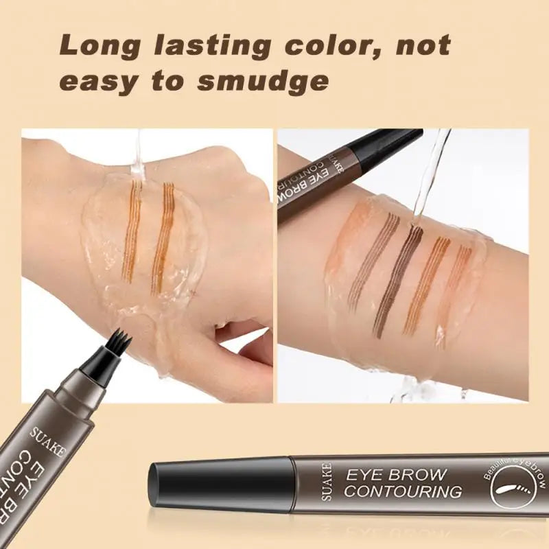 Four-claw Eyebrow Pencil 5-color 3D Natural