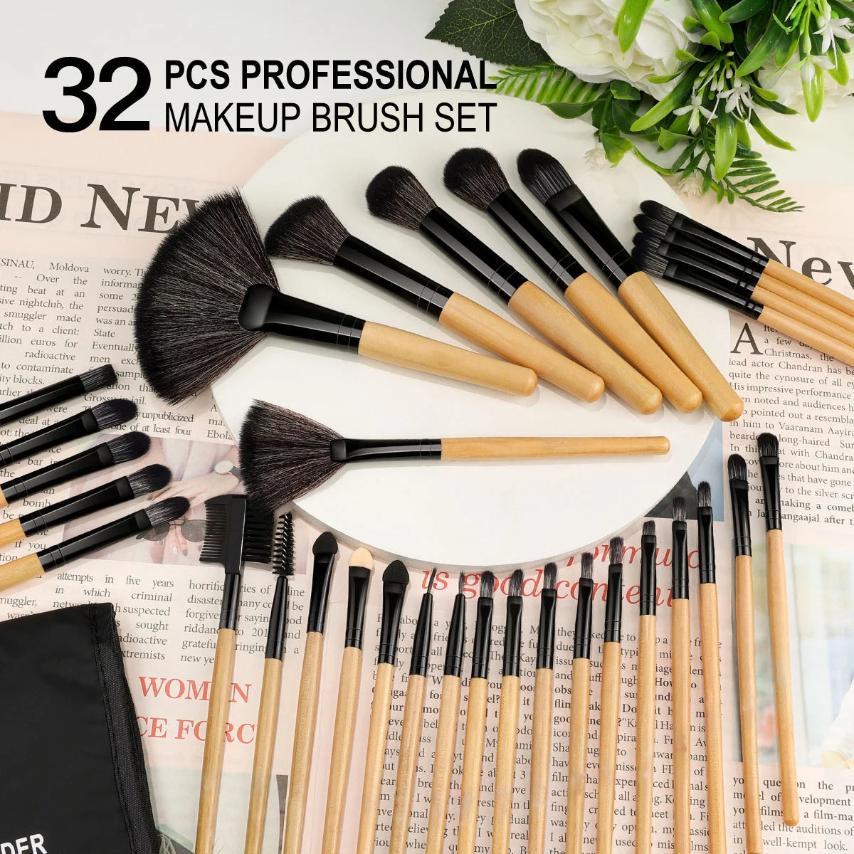 Professional Makeup Brushes 32Pcs