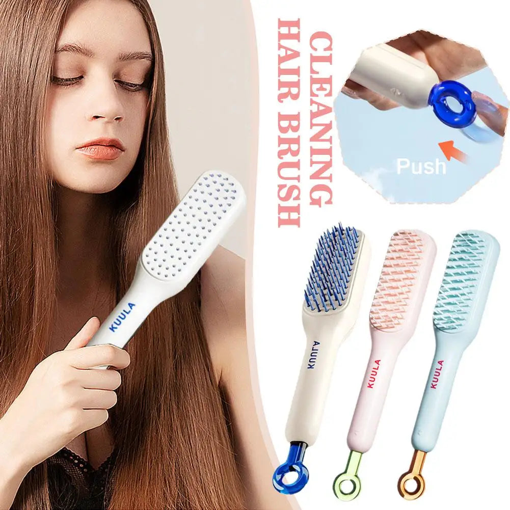 Portable Hair Comb Detangling Hair Brush