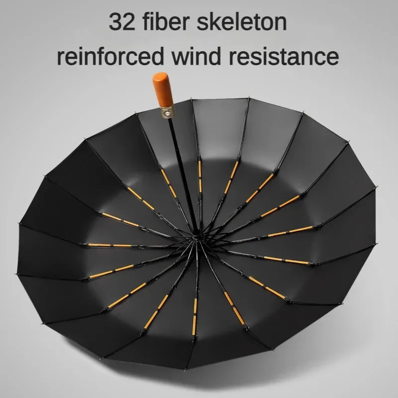 Windproof 32 Bone Business Umbrella