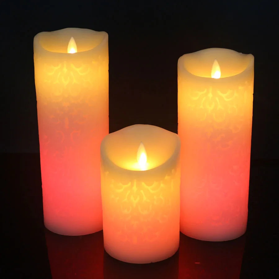 Remote Control Color Change Gradient LED Candles