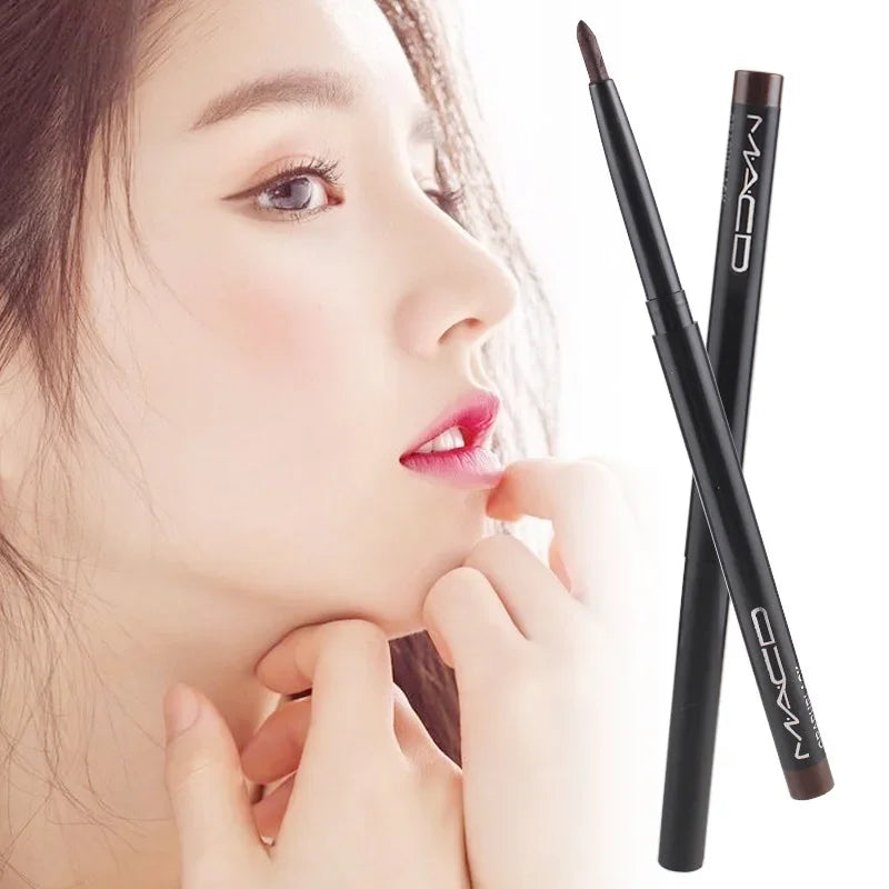 Waterproof Black Brown Smooth Eyeliner Pencil 1Pcs