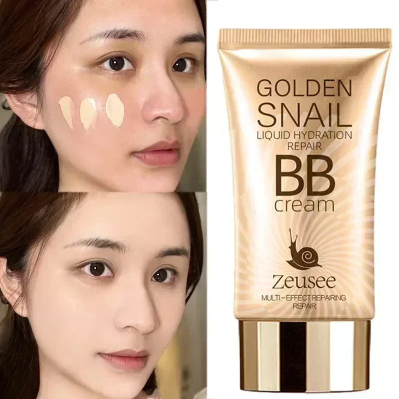 Full Coverage Oil-Control Matte BB Cream Liquid Foundation, Long Lasting, Acne Spot, Dark Circle Concealer