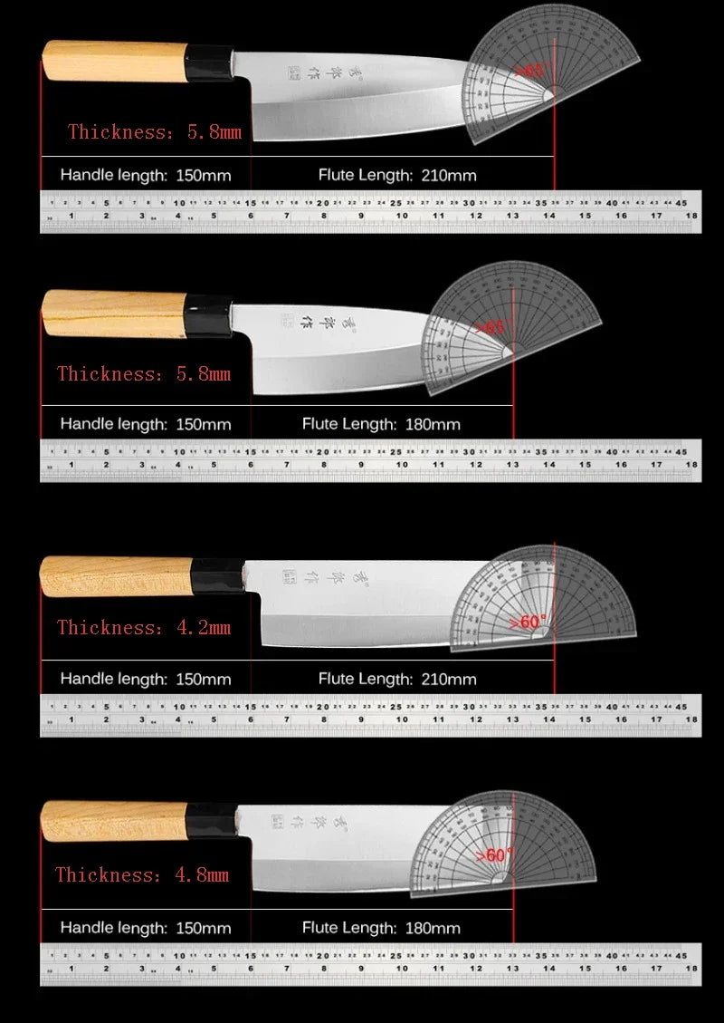 Chef Knife Set Japanese Sashimi Salmon Knife