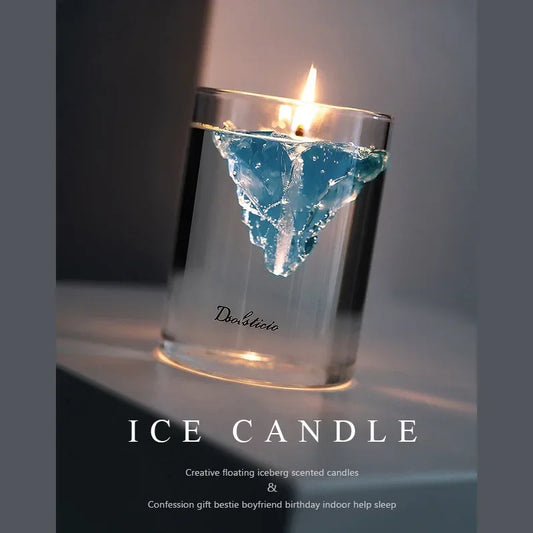 Floating Iceberg Candles Scented Handmade Jelly Wax Candles