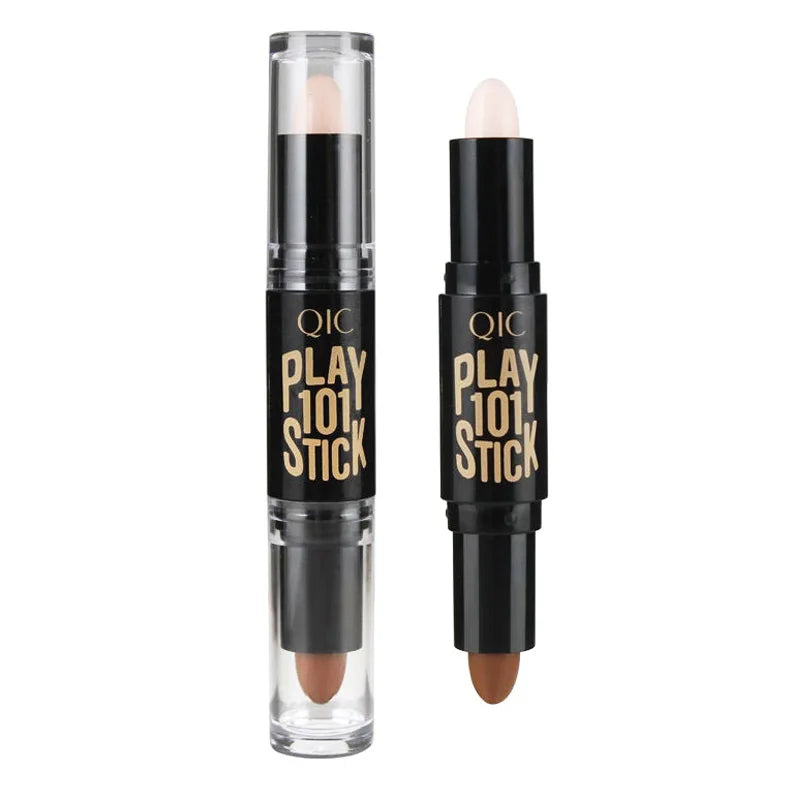 Double-End Concealer Stick Concealer, Highlighter Creamy Pen Contour Cream