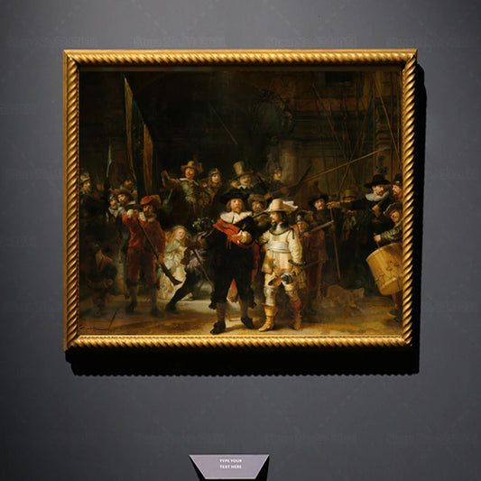 Rembrandt Van Rijn: The Night Watch Canvas Painting Print