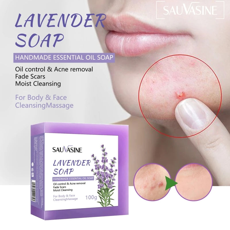 Lavender Natural Beauty Bar Soap