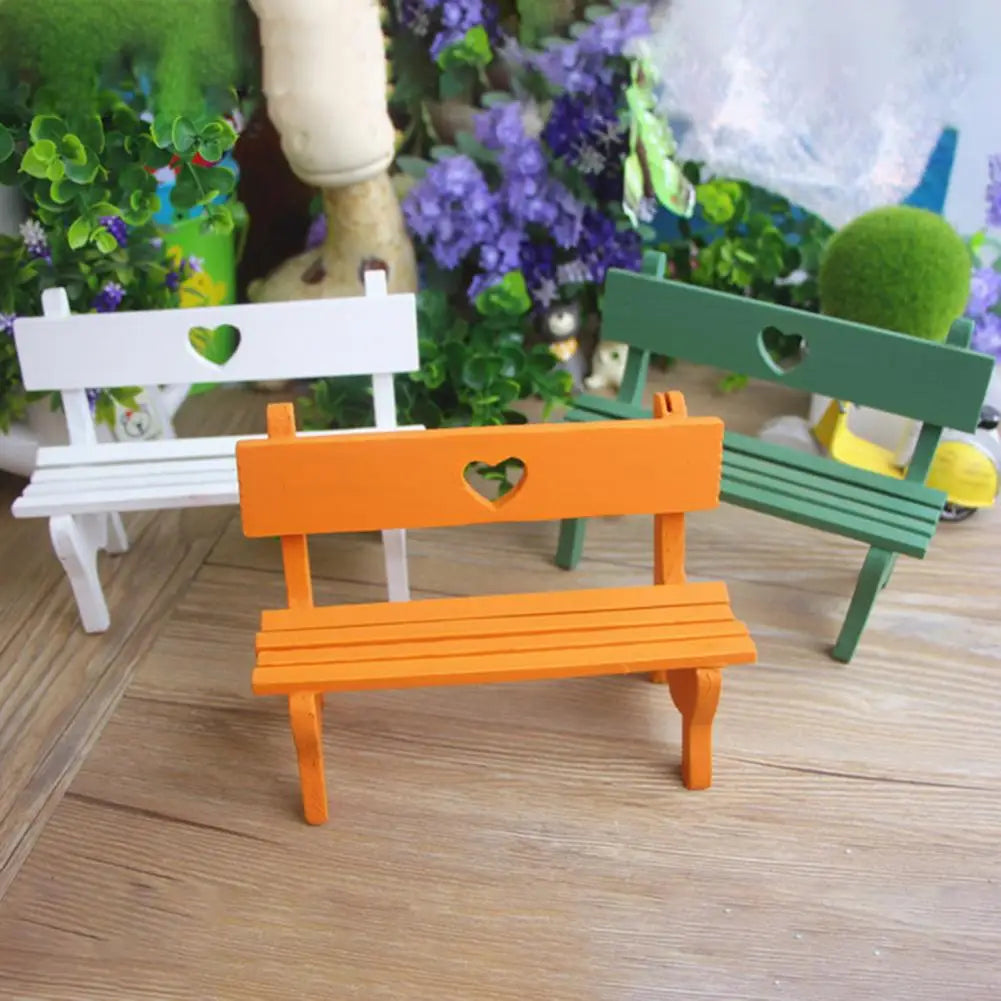 Lawn Fairy Garden Bench