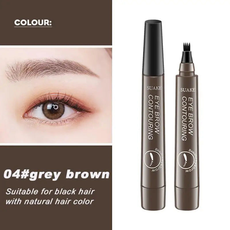 Four-claw Eyebrow Pencil 5-color 3D Natural