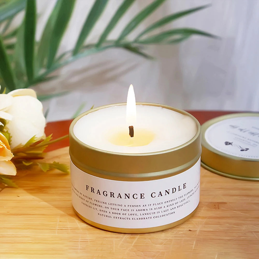 Natural Soy Wax Smokeless Scented Aromatic Candles