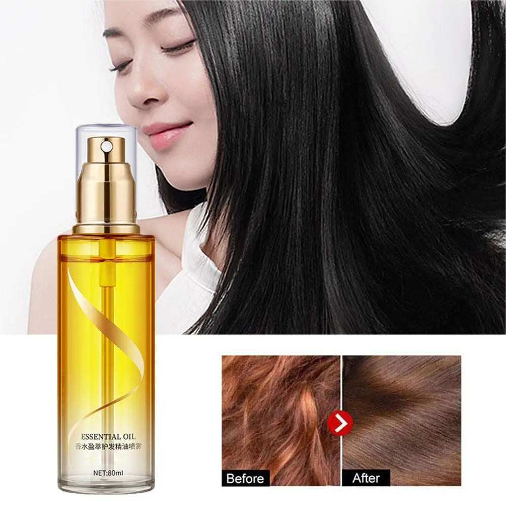 Essential Oil Anti-frizz Serum Hair Oil Repair Essence Spray