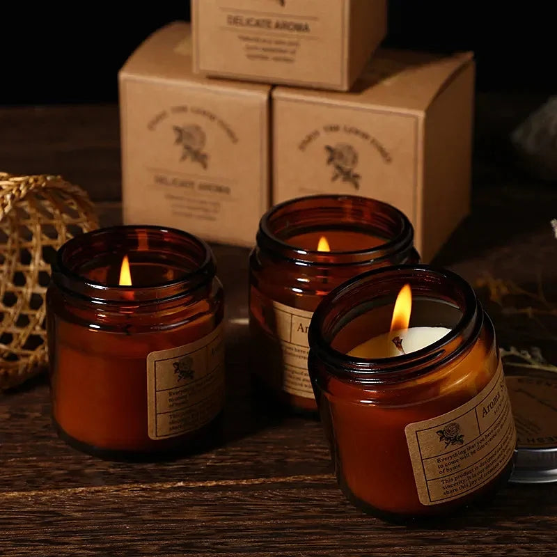 Smokeless Aromatic Soybean Candles, Aromatherapy