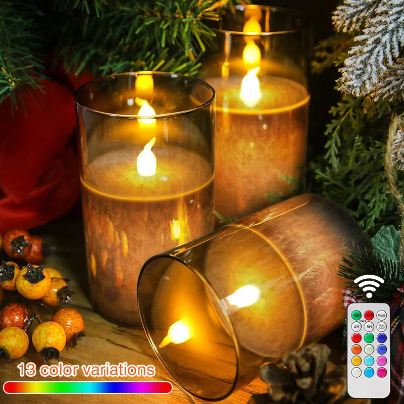 LED Electronic Color Changing Flameless Candles