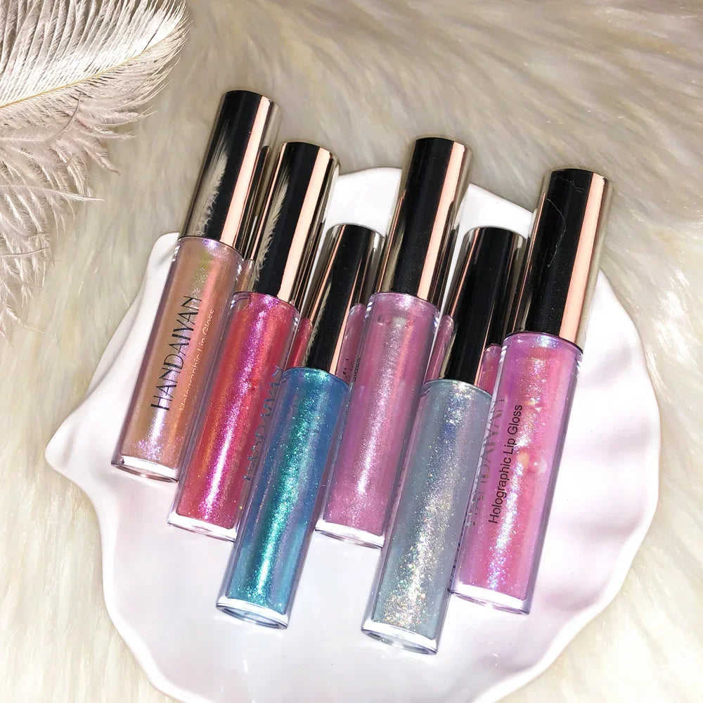 6 Colors Laser Holographic Lip Gloss