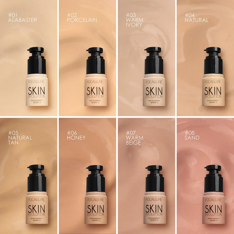 Waterproof Full Coverage Matte Liquid Foundation