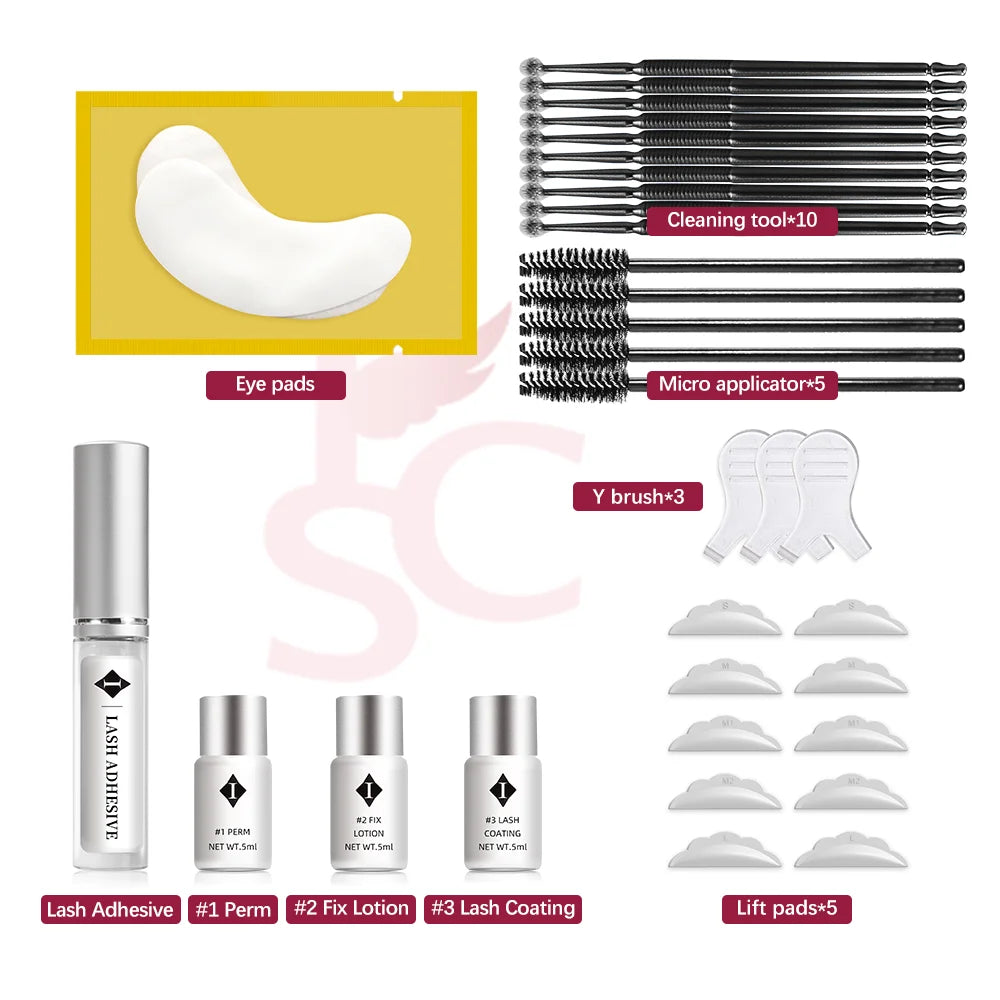 3-5 Minutes Quick Lash Perm Lash Lift Eyelash Perming Set