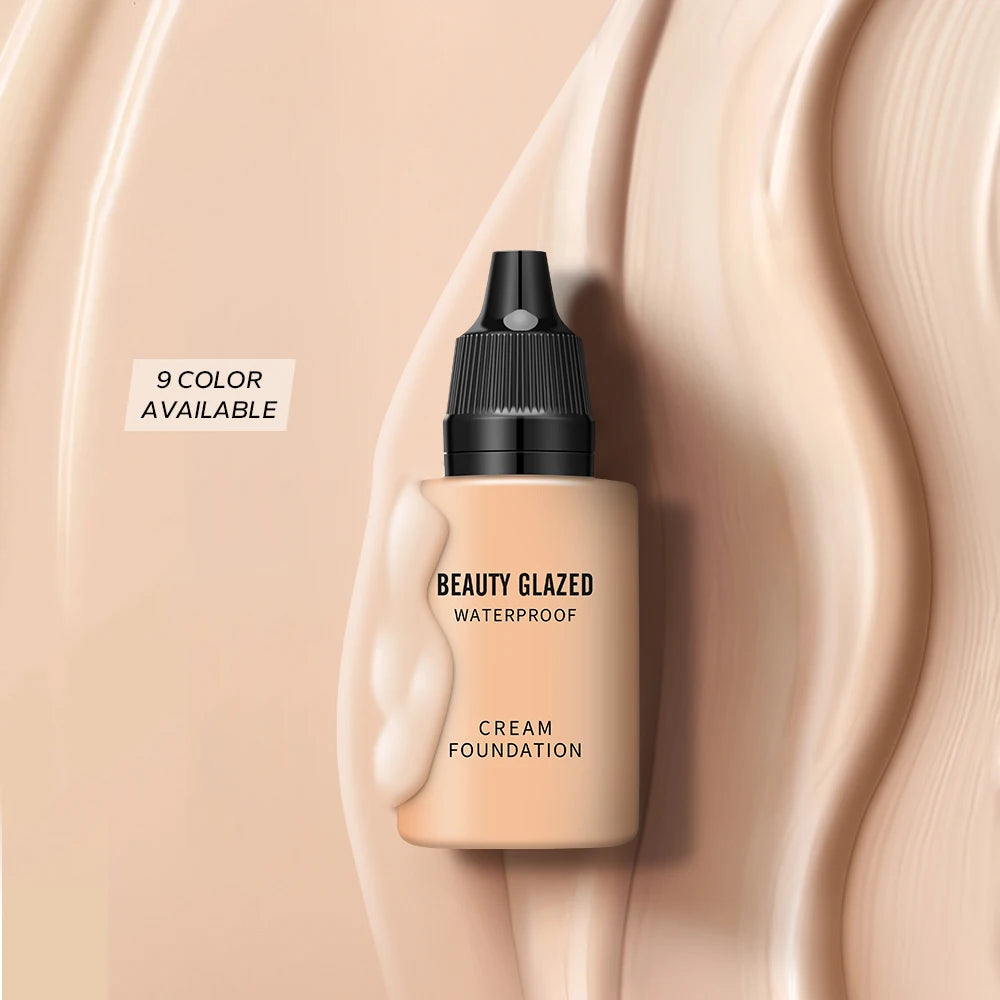 9 Colors Liquid Foundation/Concealer, Waterproof