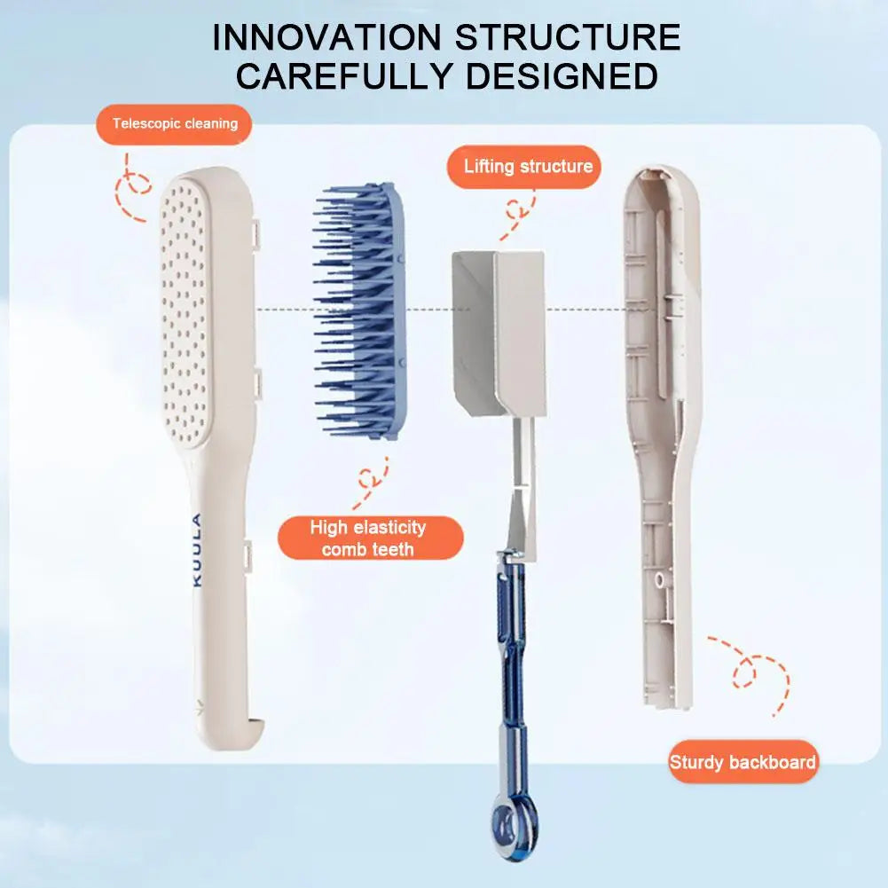 Portable Hair Comb Detangling Hair Brush