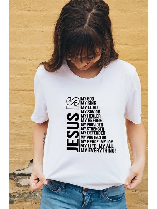 Jesus Is My God King Everything Christian T-shirt