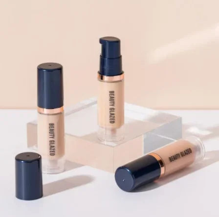 Long Wear Full Coverage Matte Liquid Foundation, Concealer Waterproof