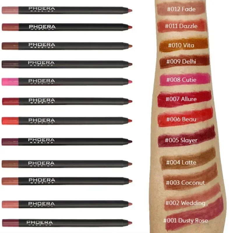 13 Colors Waterproof Lip Liner