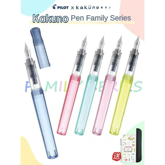 PILOT Transparent Colorful Family Series Smiling Face Pen