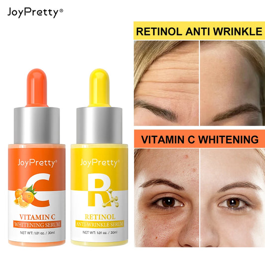 Retinol Anti-wrinkle Facial Serum Skin Care 2pcs/set