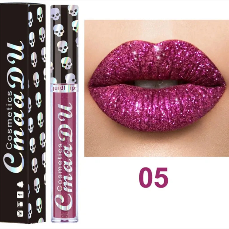 Shimmer Diamond Matte To Glitter Liquid Lipstick, Waterproof