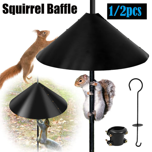 18 inch Squirrel Baffle Wrap Around Bird Feeder Guard