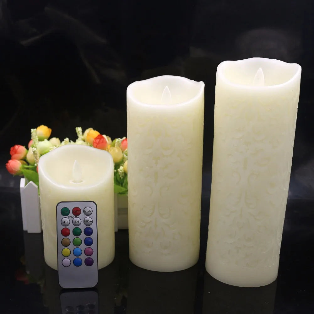 Remote Control Color Change Gradient LED Candles