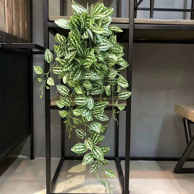 Artificial Vine Green Tropical Plants Hanging Winding Rattan, 20-40in