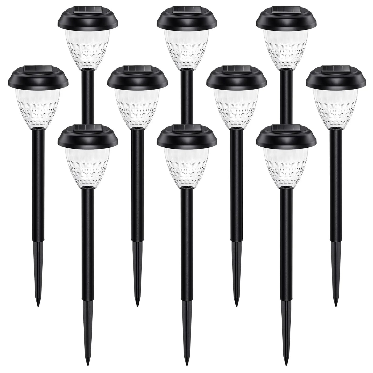 Solar Led Lawn Lamp Fairy Light Outdoor Waterproof Rechargeable Sunlight For Pathway Street Outdoor Decoration Garden Yard