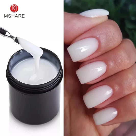 White Self Leveling Gel For Nail Extension