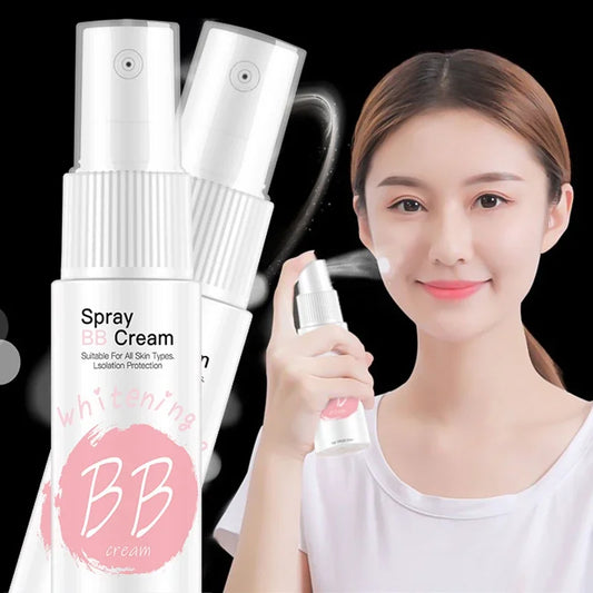 Moisturizing Spray BB Cream Concealer Foundation, 20ml Korean Cosmetic