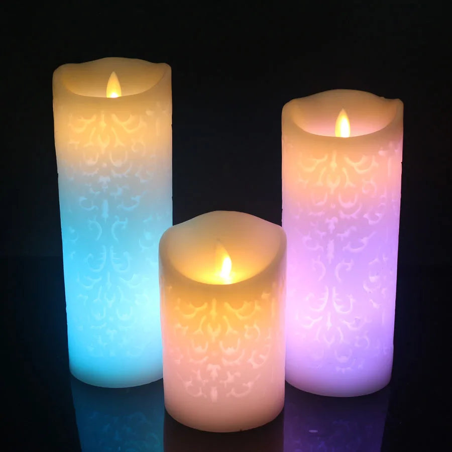 Remote Control Color Change Gradient LED Candles