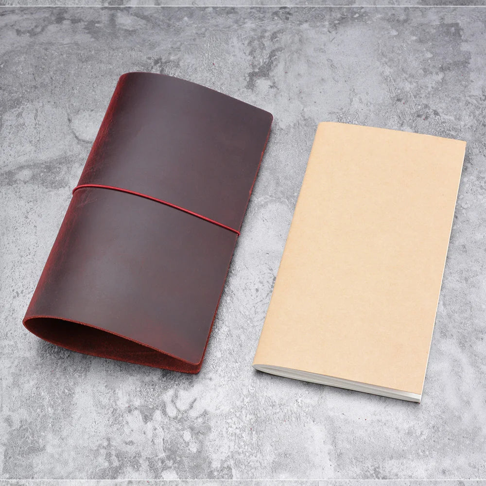 DIY Leather Note Book Cover, 7 Colors