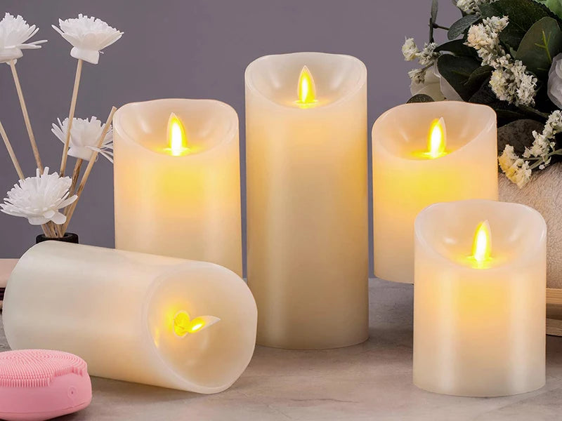 Remote Control Flameless Decorative Candles, Electric LED Candles