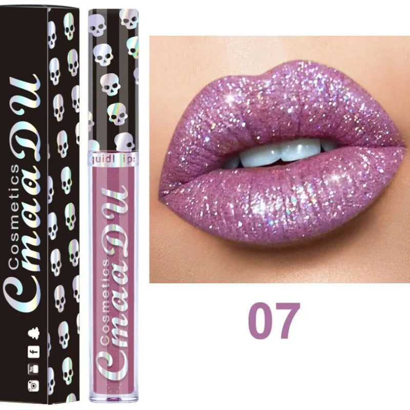 Shimmer Diamond Matte To Glitter Liquid Lipstick, Waterproof