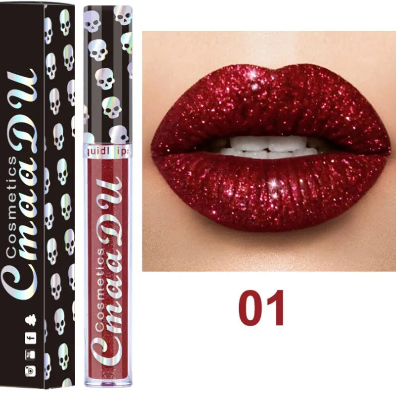 Shimmer Diamond Matte To Glitter Liquid Lipstick, Waterproof