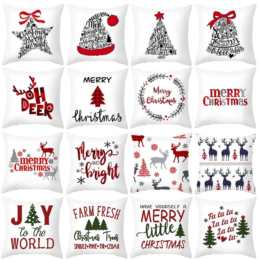 Christmas Pillow Cover 18x18in (45x45cm)