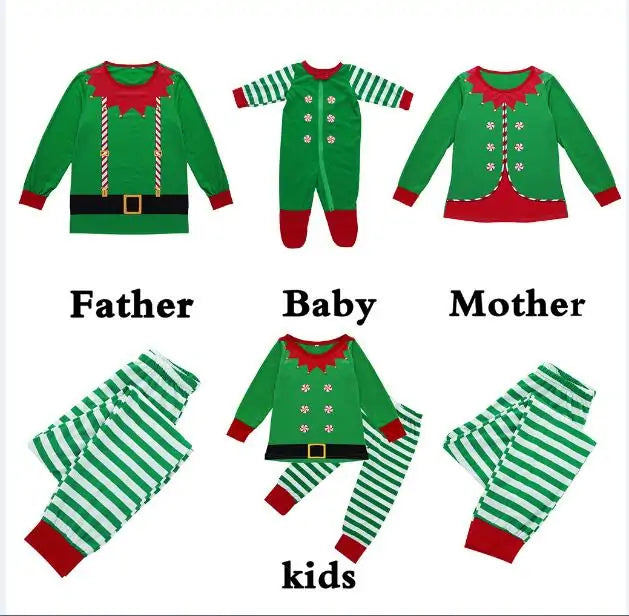 Christmas Peppermint Family Pajama Set