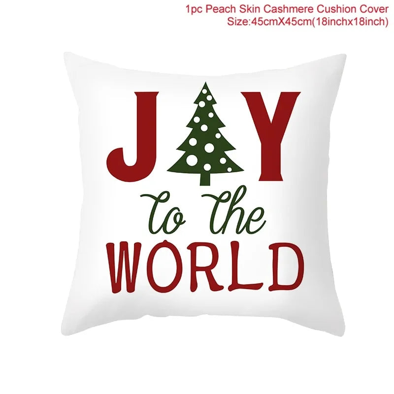 Christmas Pillow Cover 18x18in (45x45cm)