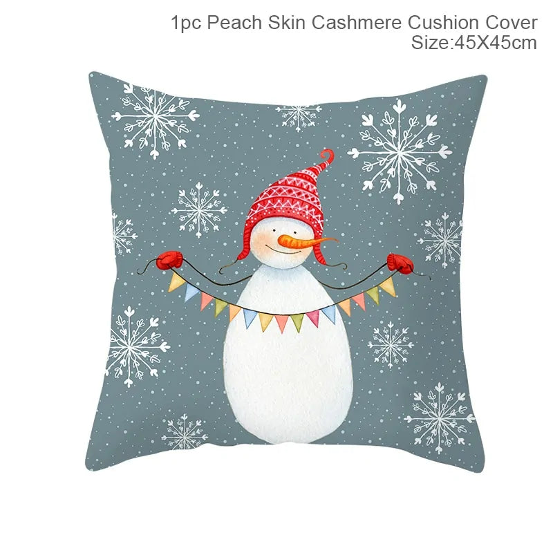 Christmas Pillow Cover 18x18in (45x45cm)