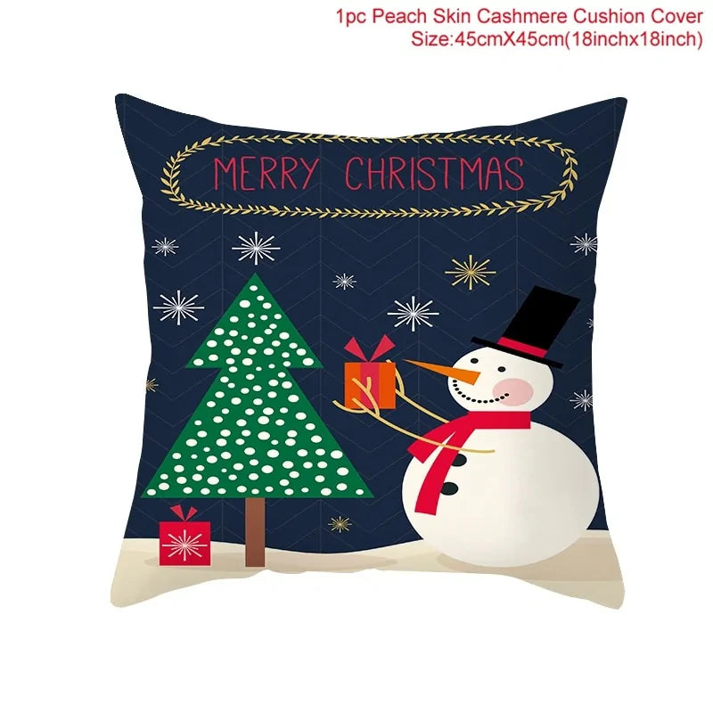 Christmas Pillow Cover 18x18in (45x45cm)